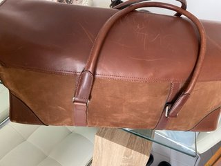 Bolsa viaje vintage Valisa Cuero Piel