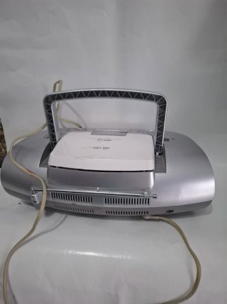 Radio CD Philips Plata/Blanco