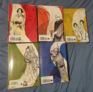 Manga Vagabond Vizbig 1-2-3-4-7 en ingles