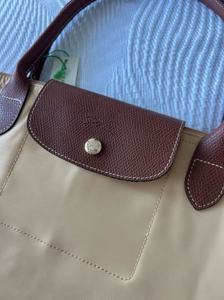 Bolso Long champ L Beige/Amarillo Marrón Mujer