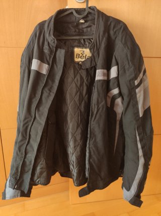 Chaqueta moto talla 62/XXL con forro desmontable