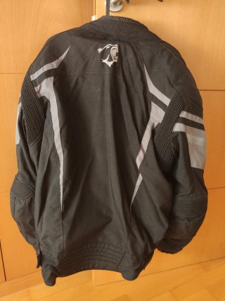 Chaqueta moto talla 62/XXL con forro desmontable