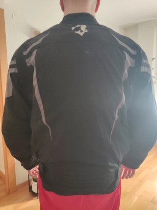 Chaqueta moto talla 62/XXL con forro desmontable