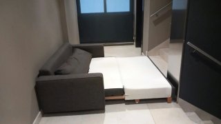 Sofá Cama Marrón 3 Plazas
