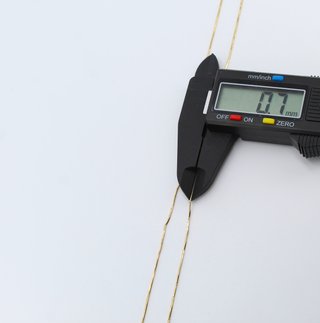 Cadena de oro de 18k. Peso: 3.52 gr.