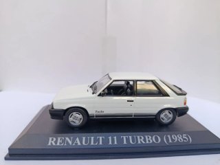 Coche Colección Altaya Blanco Renault11turbo(1985)