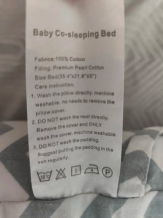 Cojín nido reductor bebé