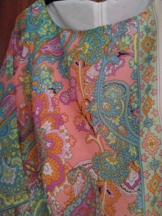 Vestido Javier Simorra Multicolor Forrado