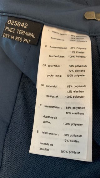 Pantaloncini da escursionismo Salewa blu