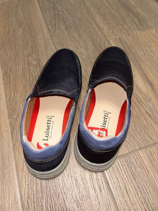 Mocasines Luisetti Negros