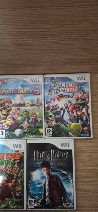 7 Juegos Wii:desde 9€, Mario, Sonic, Harry Potter,