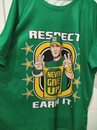 Camiseta estampada verde