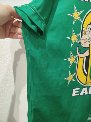 Camiseta estampada verde