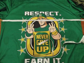 Camiseta estampada verde