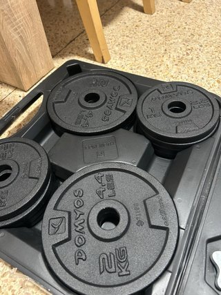 Set Mancuernas 20kg con Estuche