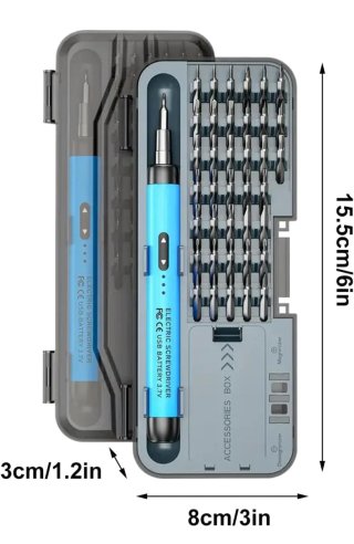 Juego Destornillador Eléctrico Precisión 46 En 1