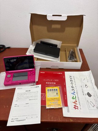 Nintendo 3DS Rosa Brillante