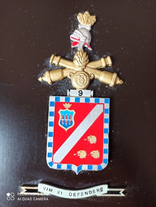 Stemma Militare Esercito Italiano 9° Artiglieria