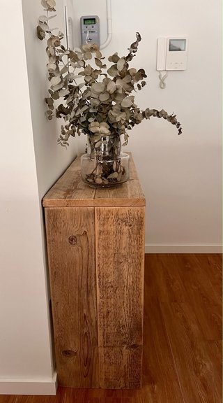 Consola Recibidor HANNUN Madera Rústica