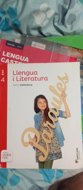 Llengua i literatura, 4 ESO sèrie Comunica : pr...