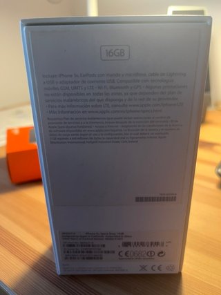 Caja Original iPhone 5s + Herramienta SIM