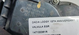 VALVULA EGR DACIA LODGY 15TH ANNIVERSARY 14710036