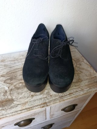Regalo zapatos plataforma negros talla 36