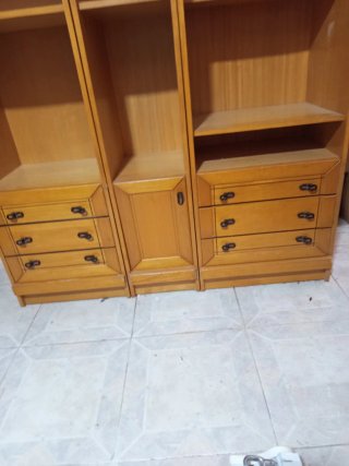 Mueble modular de madera