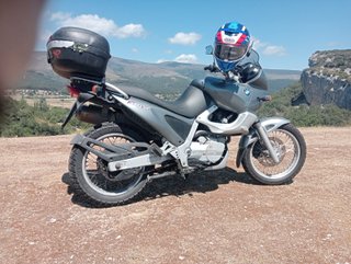 BMW F650ST Gris