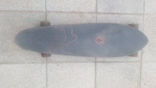 Longboard gris Oxelo