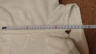 Forro polar North Face mujer blanco roto talla L