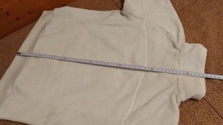 Forro polar North Face mujer blanco roto talla L
