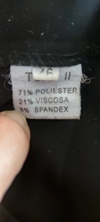 Pantalón vestir negro mujer