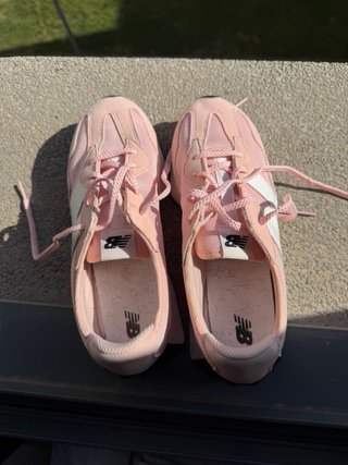 Zapatillas New Balance 327 Rosa y Blanco