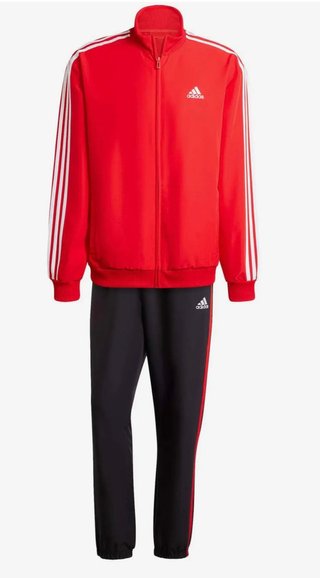 Chándal Adidas Rojo y Negro Nuevo.