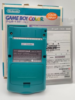 Game Boy Color Azul Blue CGB-001 Nintendo