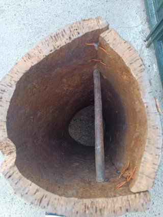 Colmenas de corcho artesanal