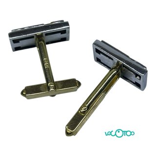 Gemelos Oro 18K Diamantes 12,6gr