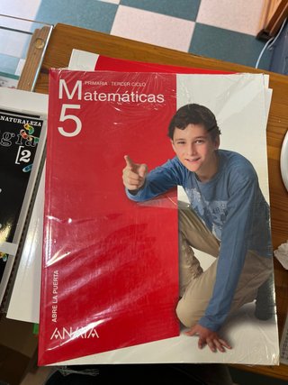 Matemáticas 5 primaria editorial anaya nuevo