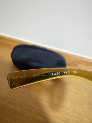 Occhiali da sole Versace marroni e dorati