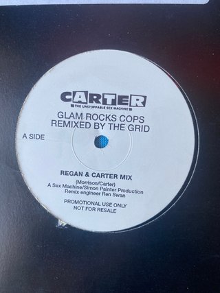 Vinilo Carter USM Glam Rock Cops 12 Promo