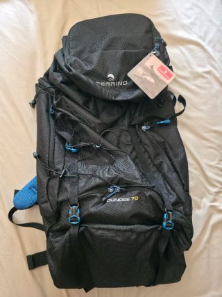 Mochila Ferrino Dundee 70L + funda impermeable