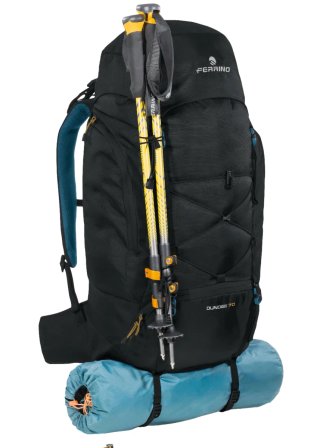 Mochila Ferrino Dundee 70L + funda impermeable