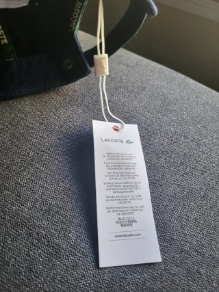Gorra Lacoste Azul