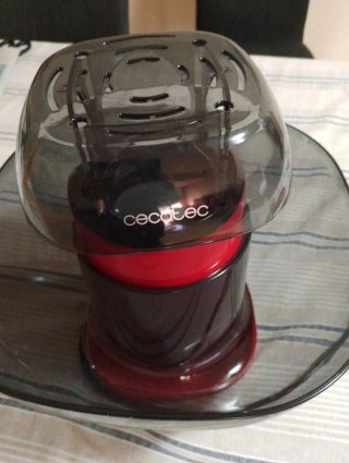 Máquina de Palomitas Roja y Negra