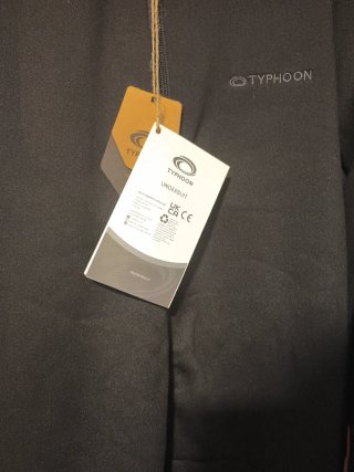 Traje interior térmico negro TYPHOON