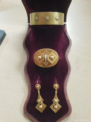 Aderezo Isabelino Oro 18k Original