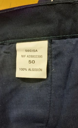 Pantalón de trabajo BP Talla 50