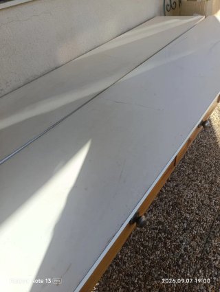3 mesas de madera de pino