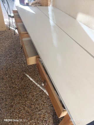 3 mesas de madera de pino